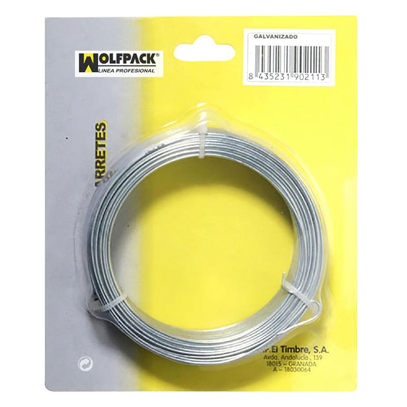 Alambre Galvanizado 0,90mm / 4 (rollo 50 Metros)