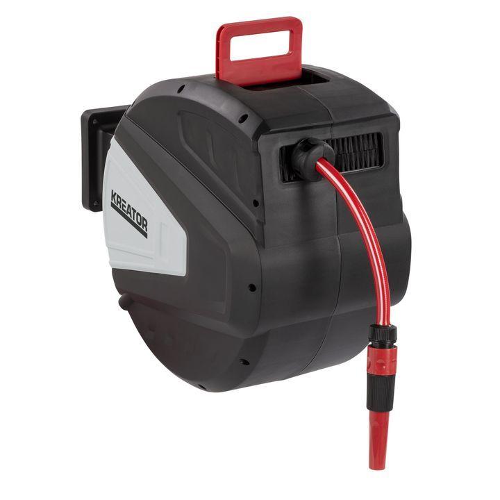 Enrolador de mangueira de parede Kreator de 30 m