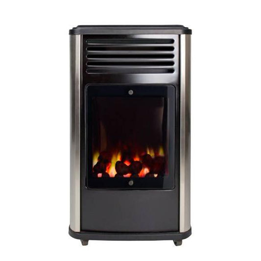 Fogão a gás portátil Manhattan metalizado Fireside 3,4 kW