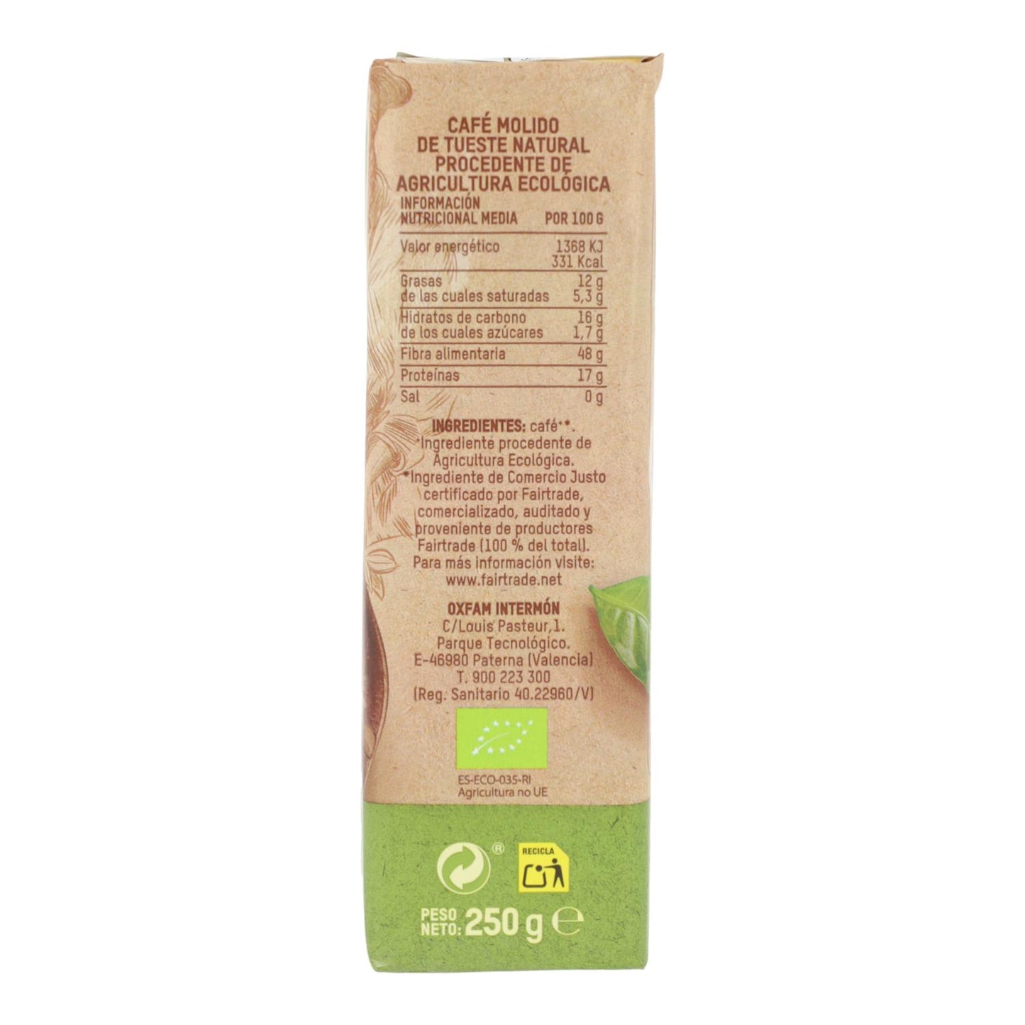Café Moído IO BIO Tierra Madre 250g
