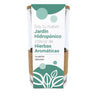 Cultivo hidropónico de coentro e orégãos