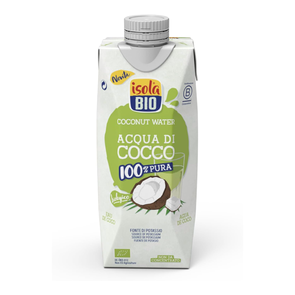 Água de Coco Biológica Isola Bio 500 ml