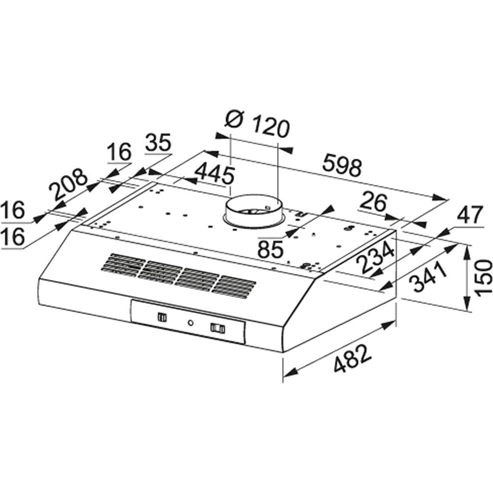 Exaustor Brisa Plus 60 Mepamsa
