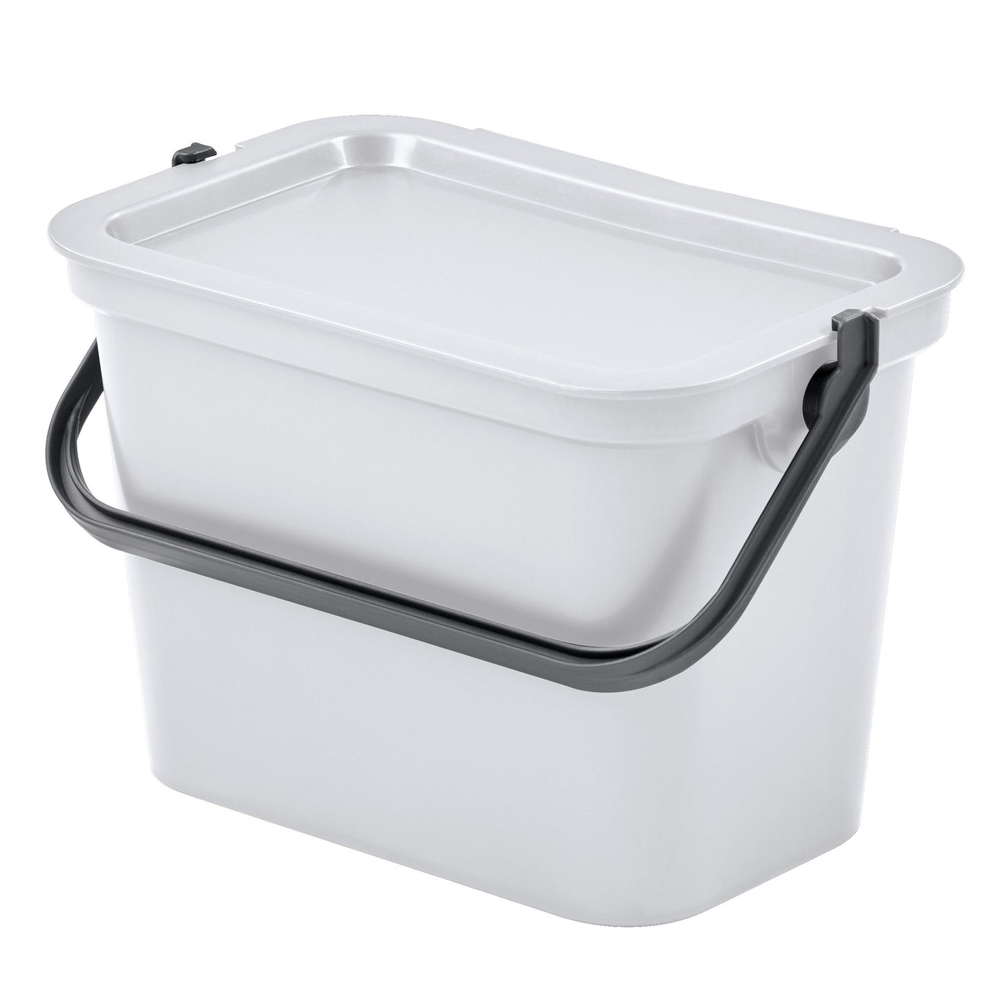 Set De 2 Papeleras moda 5l Blanco Con Asa_2