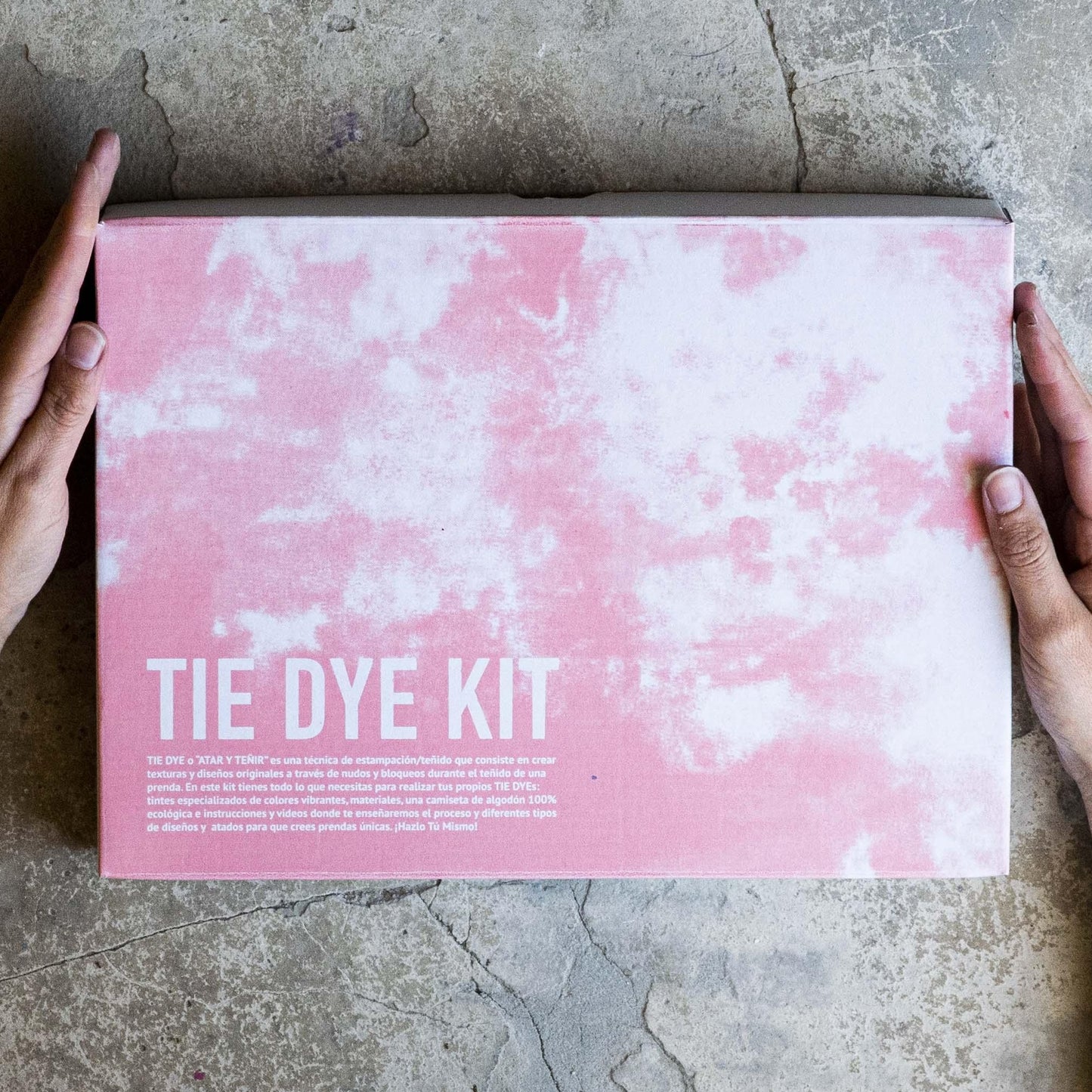 Kit de bolsa tote tie-dye