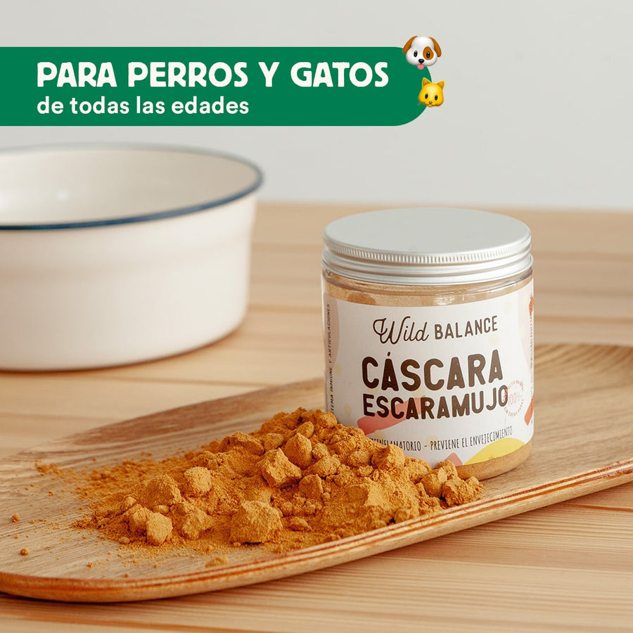 Suplemento para animais de estimação Wild Balance Rosehip Husk 100g