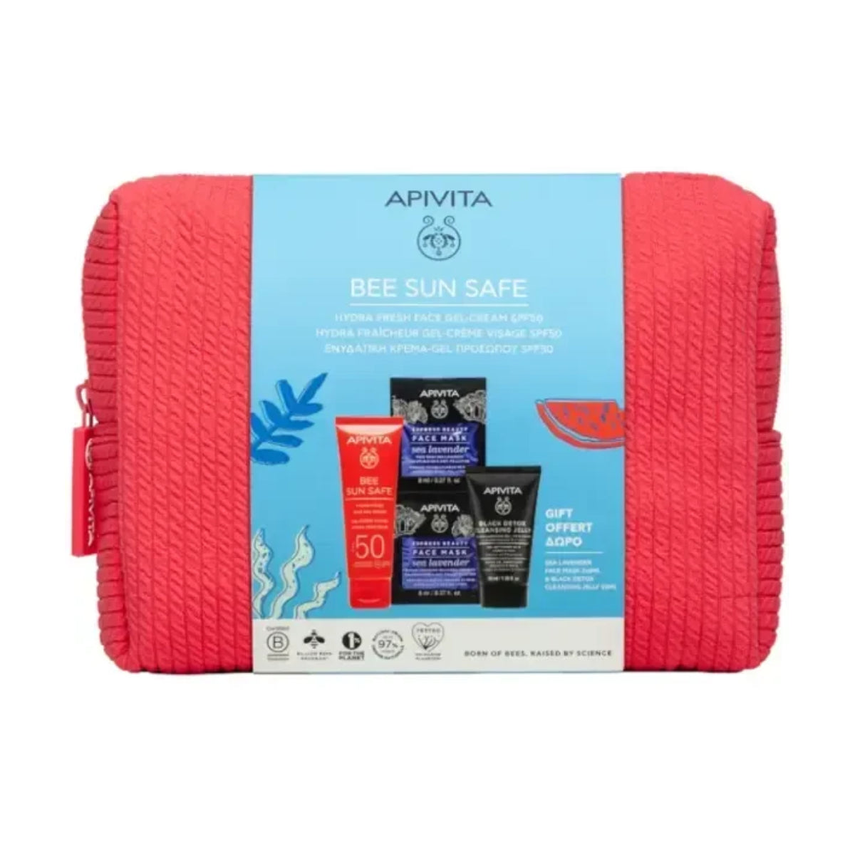 Hydra Fresh Gel-Creme FPS 50 Apivita + GRÁTIS Express Beauty and Facial Cleanser