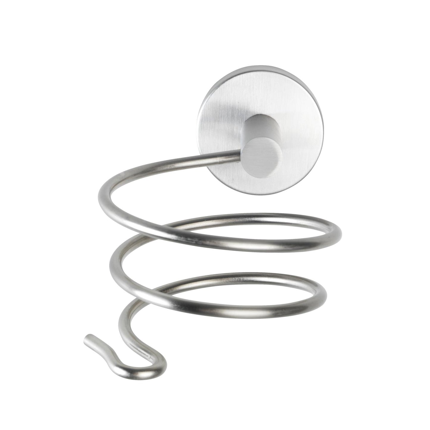 Suporte para secador de cabelo Bosio em aço inoxidável