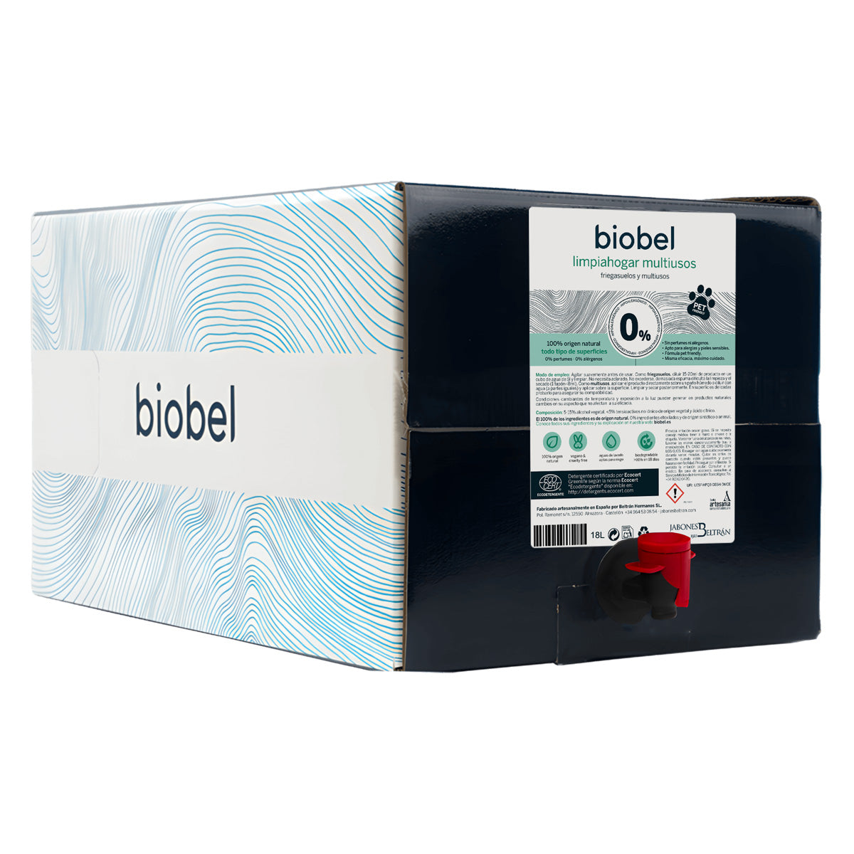 Biobel Limpeza Doméstica 0% Concentrado 20L