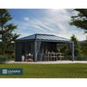Conjunto de cortinas para gazebo Dallas 360x611 cm