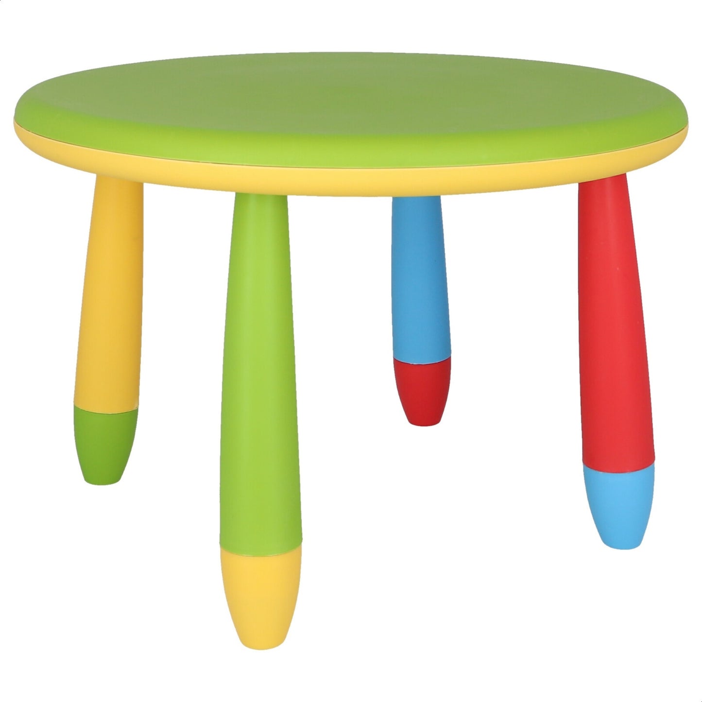 Mesita Infantil Rectangular Verde, Y 2 Sillas_5
