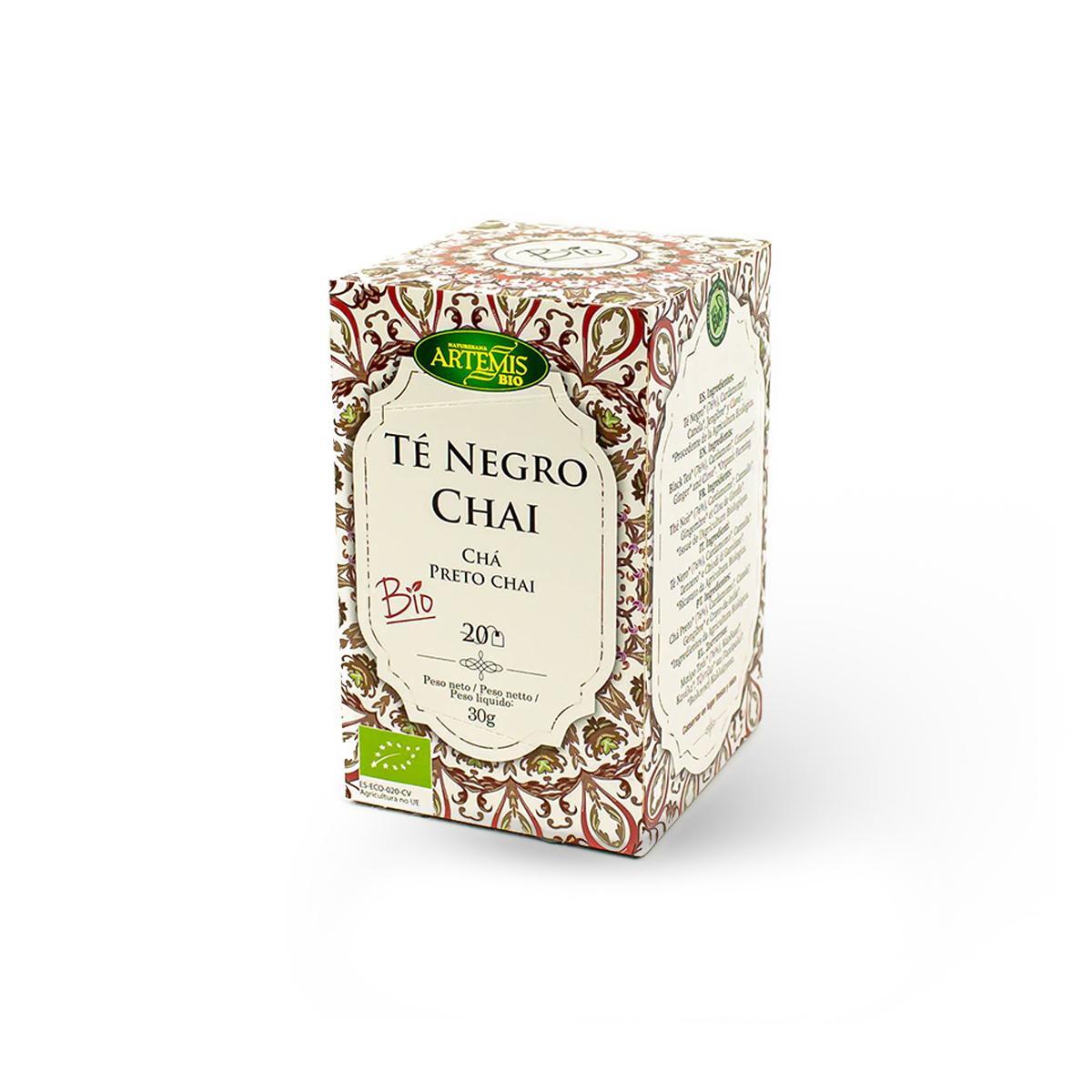 Chá Chai Preto Eco 20 Filtros Artemisbio