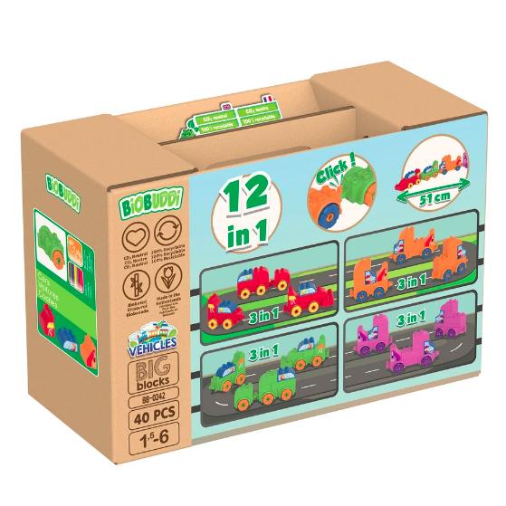 Carro Biobuddi de 39 peças