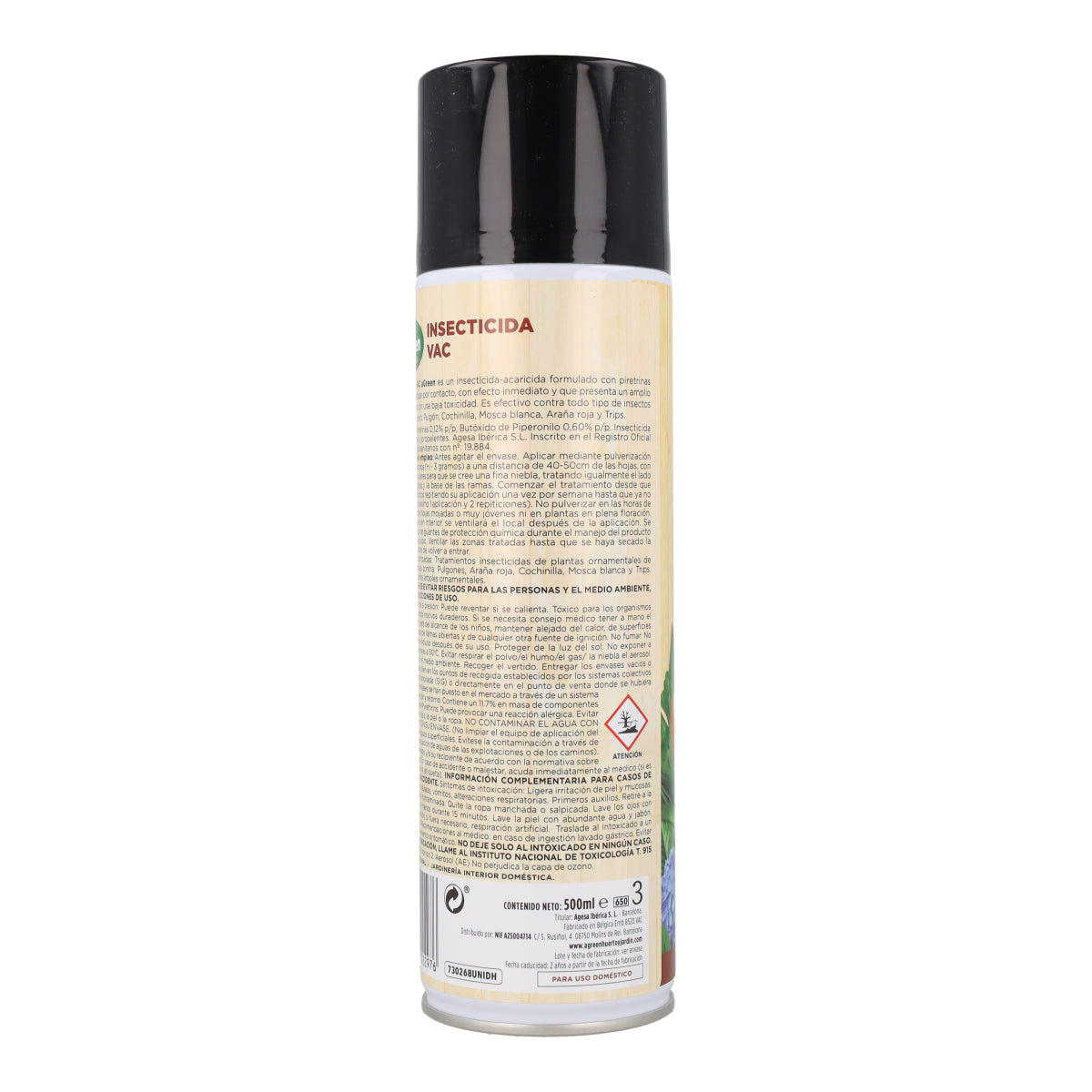 Insecticida total spray Agreen 500 ml