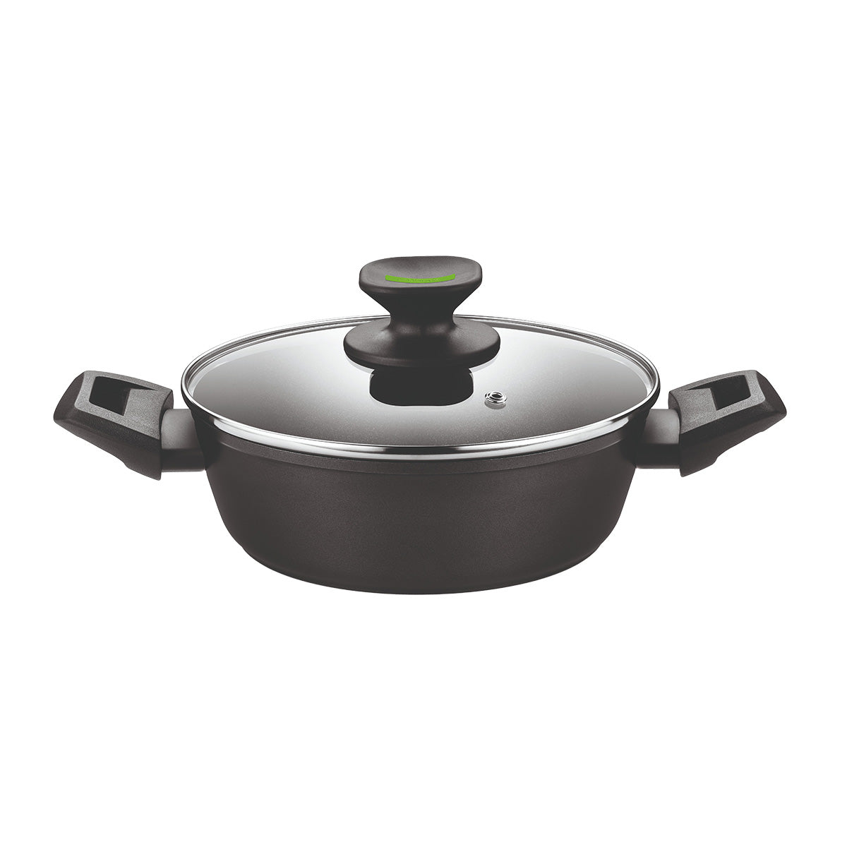 Cacerola Baja 28CM Green Aluminio Forjado Antiadherente Bicapa Monix