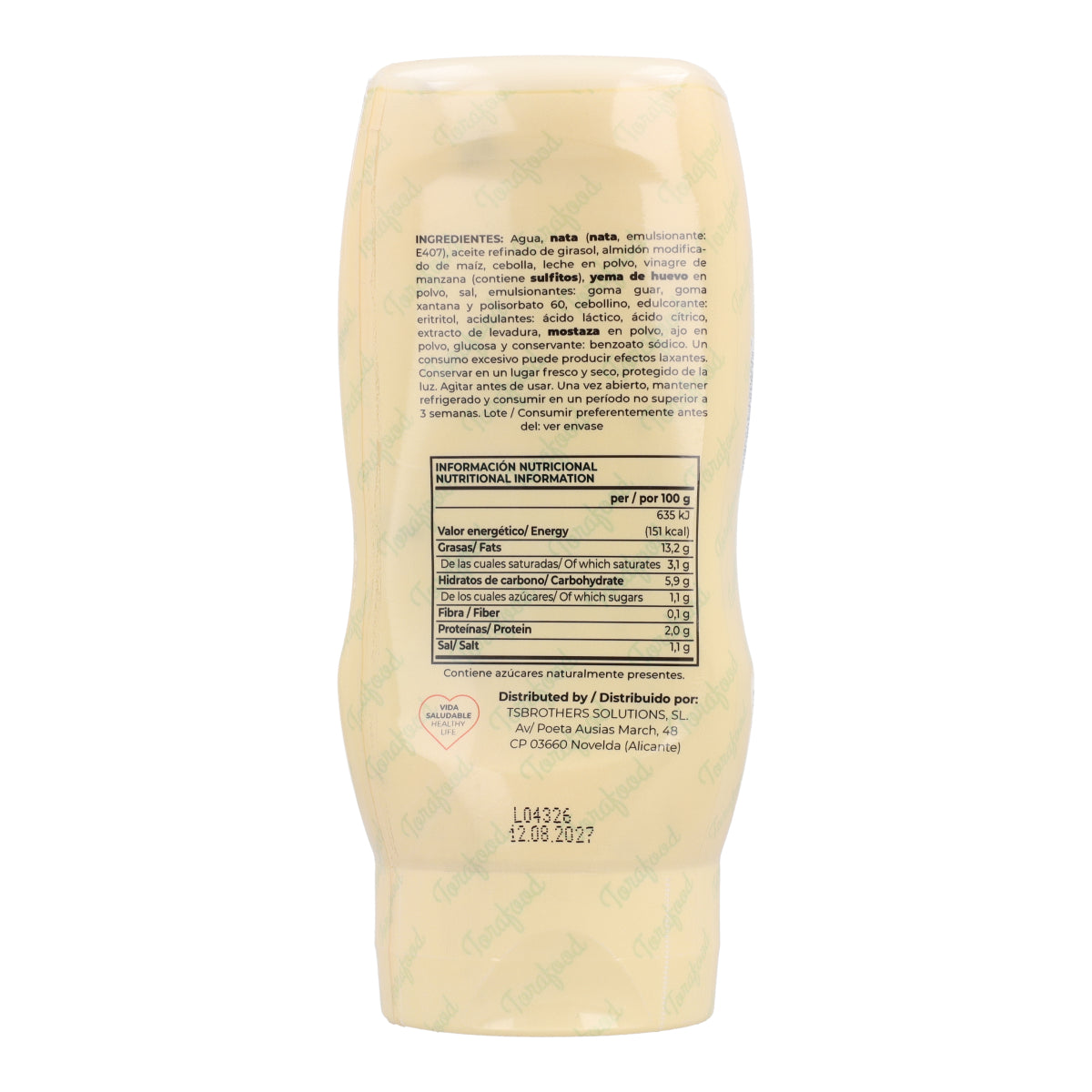 Salsa Zero Deluxe Torafood 330ml