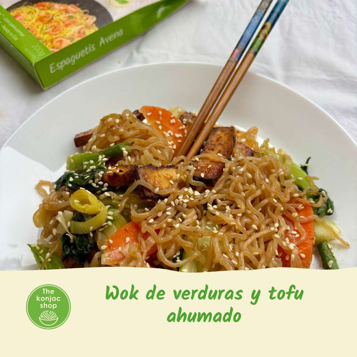 Esparguete de aveia Konjac The Konjac Shop 200g