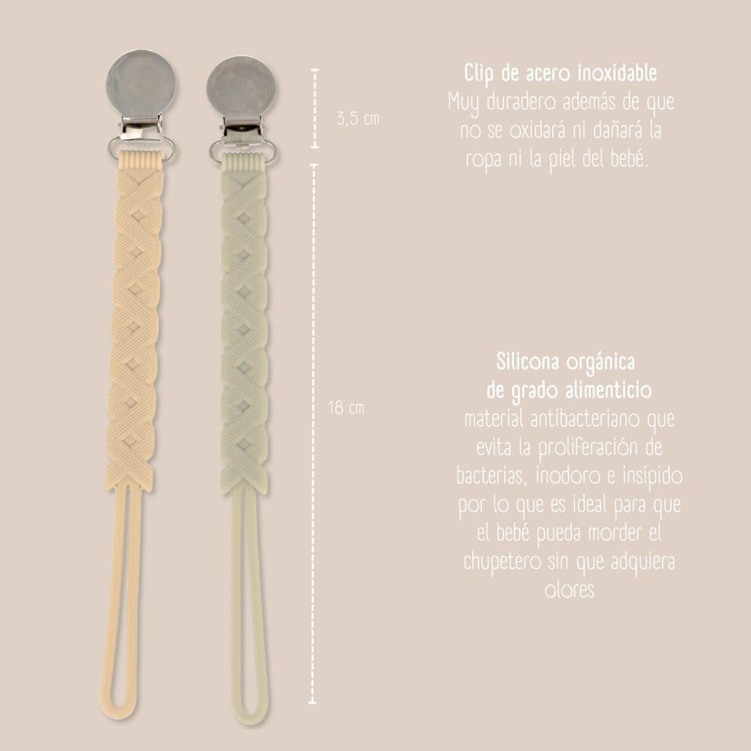 Chupetero De Silicona - 2 Piezas._2