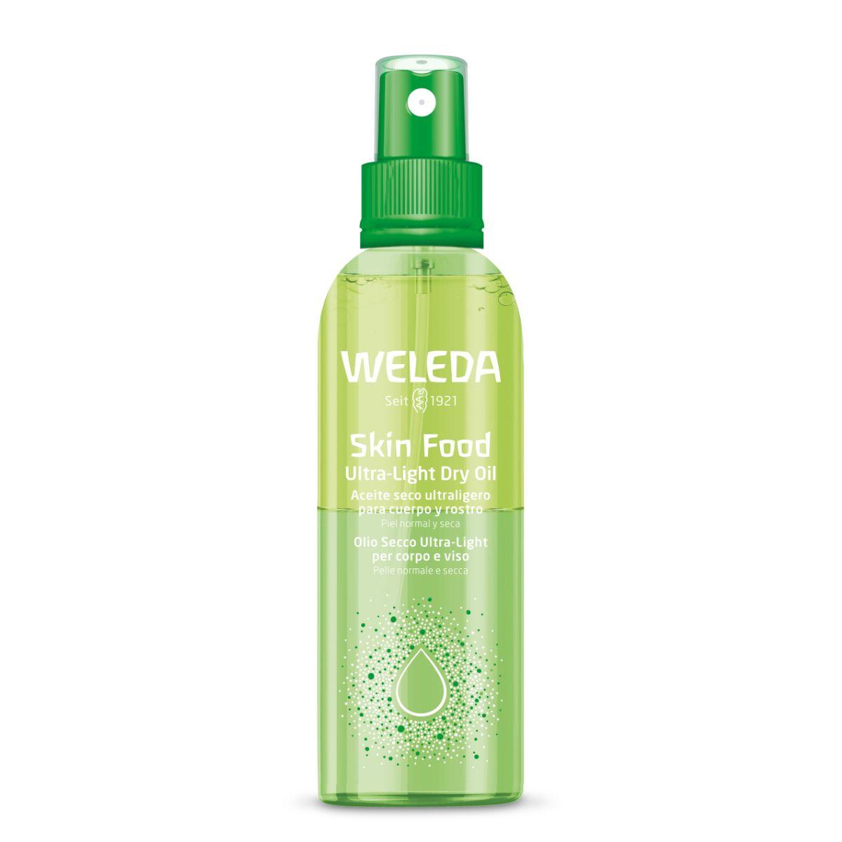 Óleo Seco Ultraleve Skin Food da Weleda 100 ml