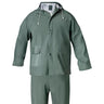 Traje De Agua Impermeable Verde Pvc         Talla 6-m