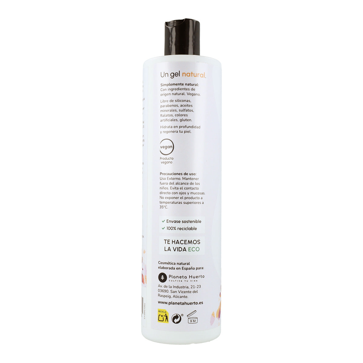 Gel de banho Planeta Huerto Hibisco e Flor de Laranjeira 500 ml