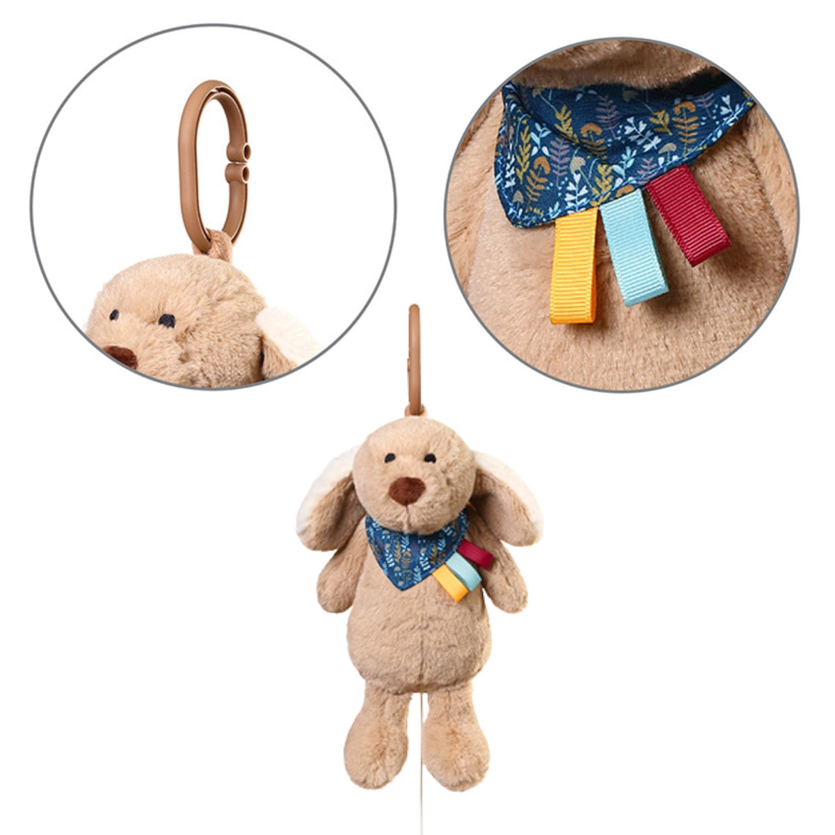 Musical Colgante Perro Willy_2