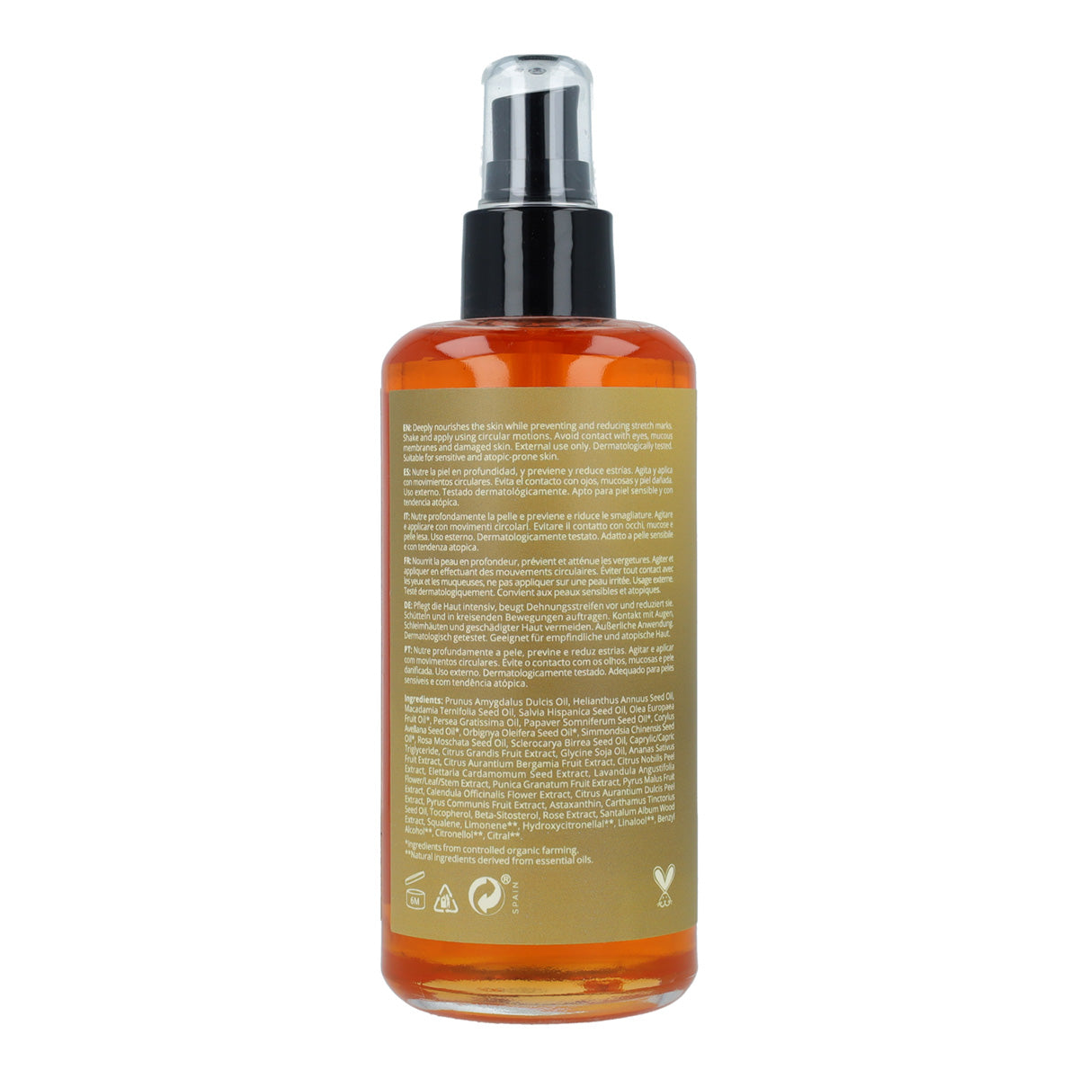 Óleo Corporal Refrescante Golden Radiance 200ml