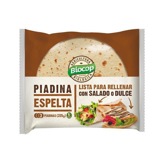 Piadina de Espelta Orgânica Biocop 225 g