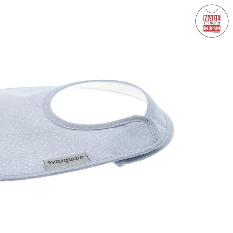 Babete redondo com velcro azul celeste/Cambrass Rain