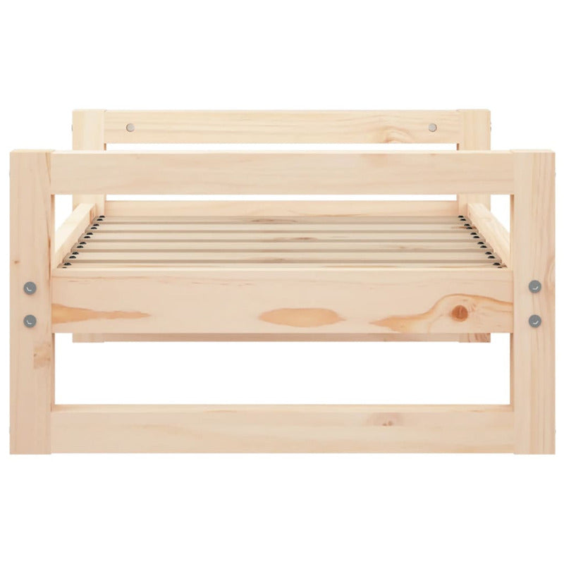 Vidaxl Cama Para Perros Madera Maciza De Pino 65,5x50,5x28 Cm_5