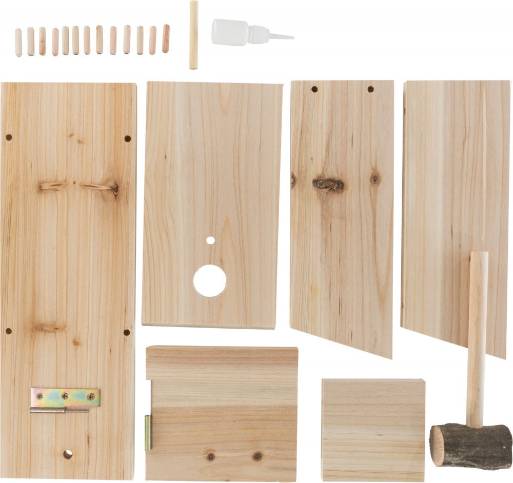 Kit educativo para construção de uma caixa-ninho