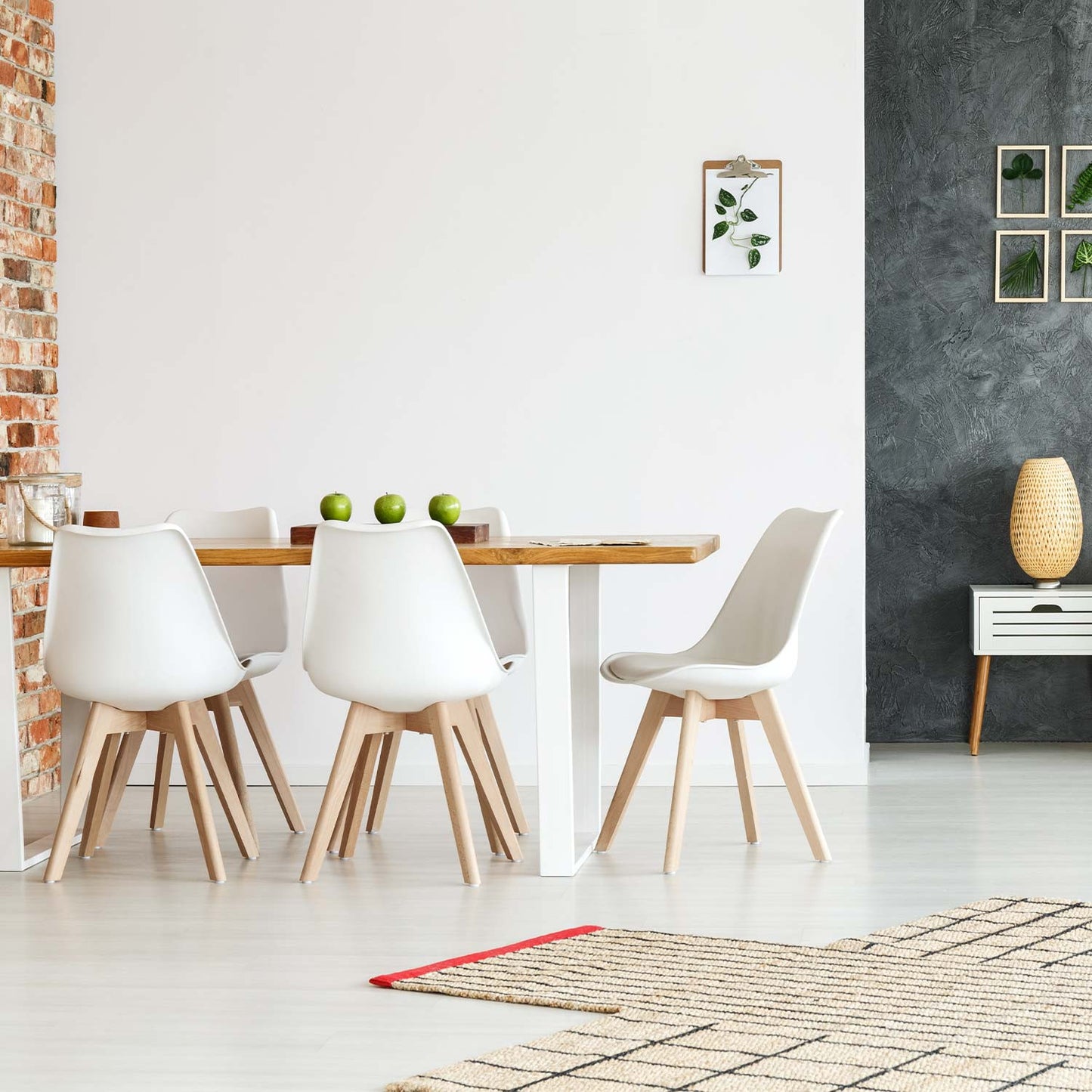 Silla De Comedor Estilo Nórdico Daria 83x55x48cm Thinia Home_5