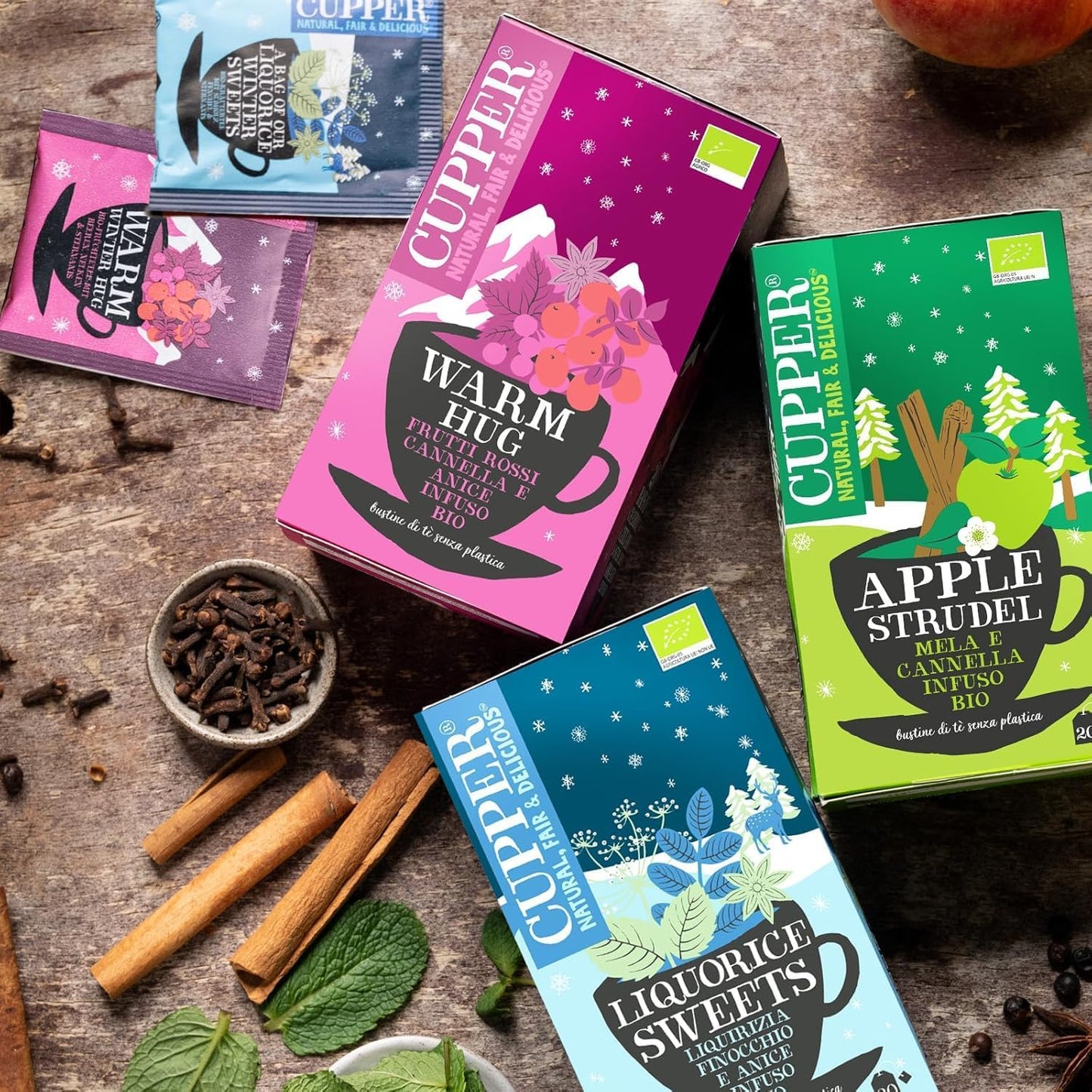 Infusão de alcaçuz de inverno Bio Cupper 20 saquetas