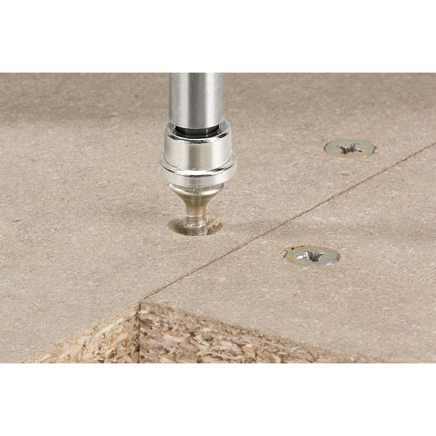 Wolfcraft 1344000 - 2 brocas maciças, Pozidriv, para construção de interiores nº 2