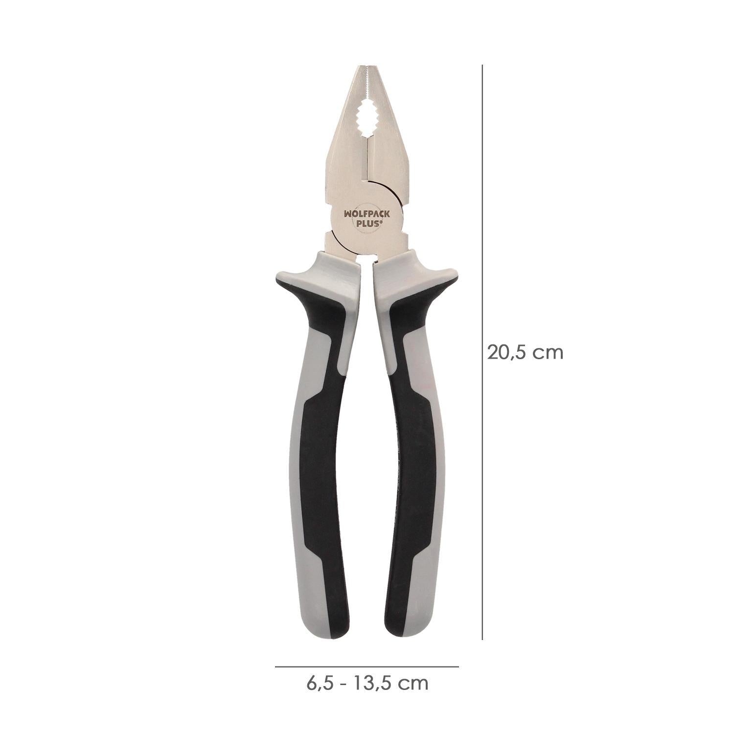 Alicates Universales 200 Mm. Acero Cromo Vanadio Din-iso 5746