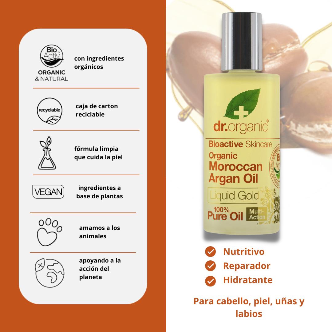 Bálsamo Facial com Óleo de Argão Dr. Organic 50ml