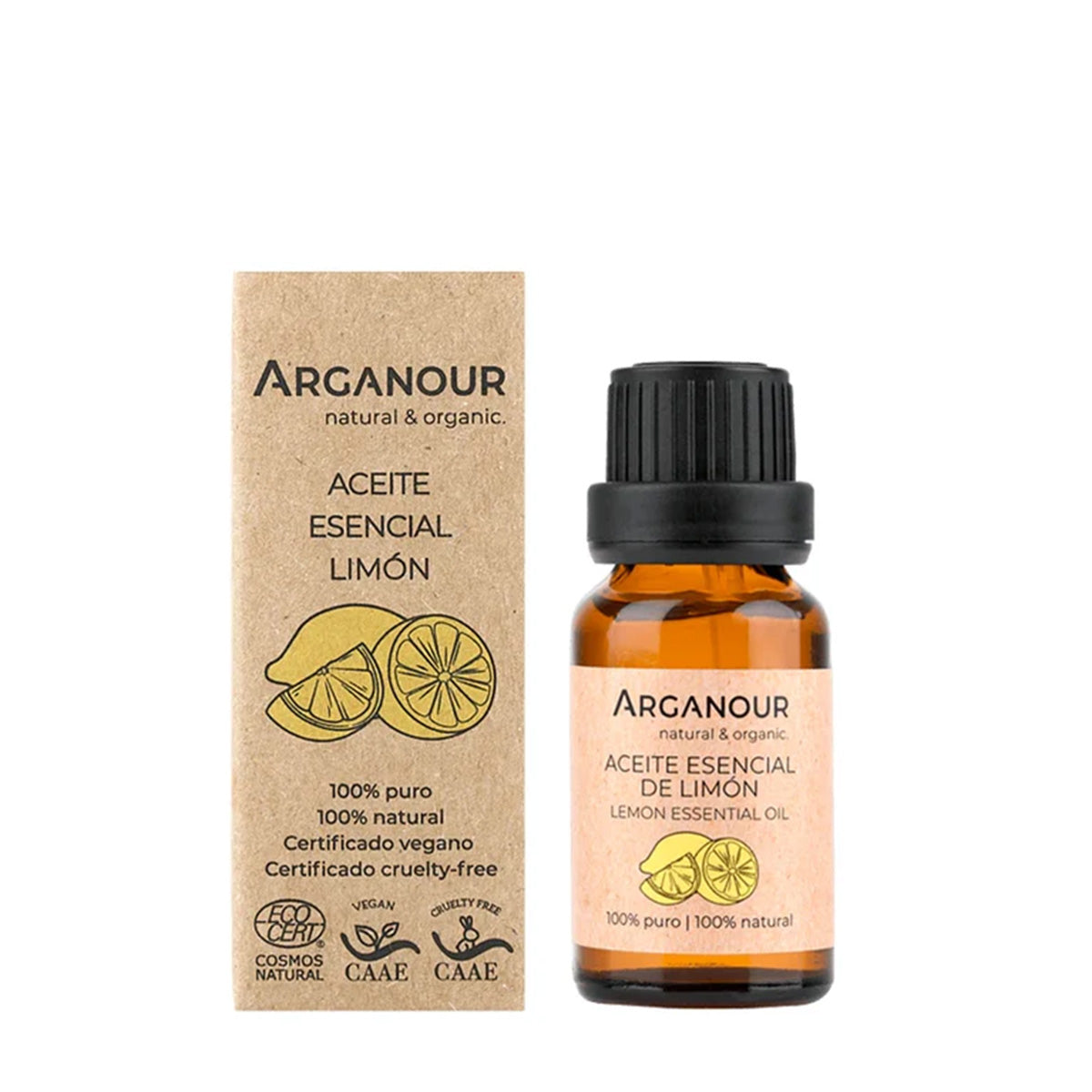 Óleo essencial de limão 100% puro Arganour 15ml
