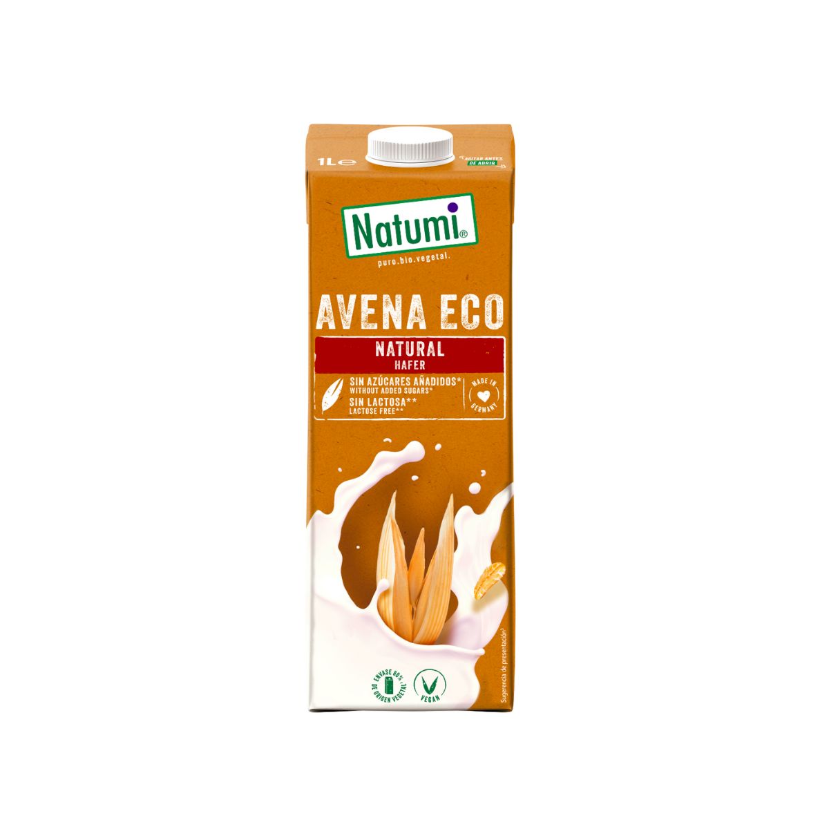 Pack de 12 Bebidas de Aveia Biológica Natumi 1 L