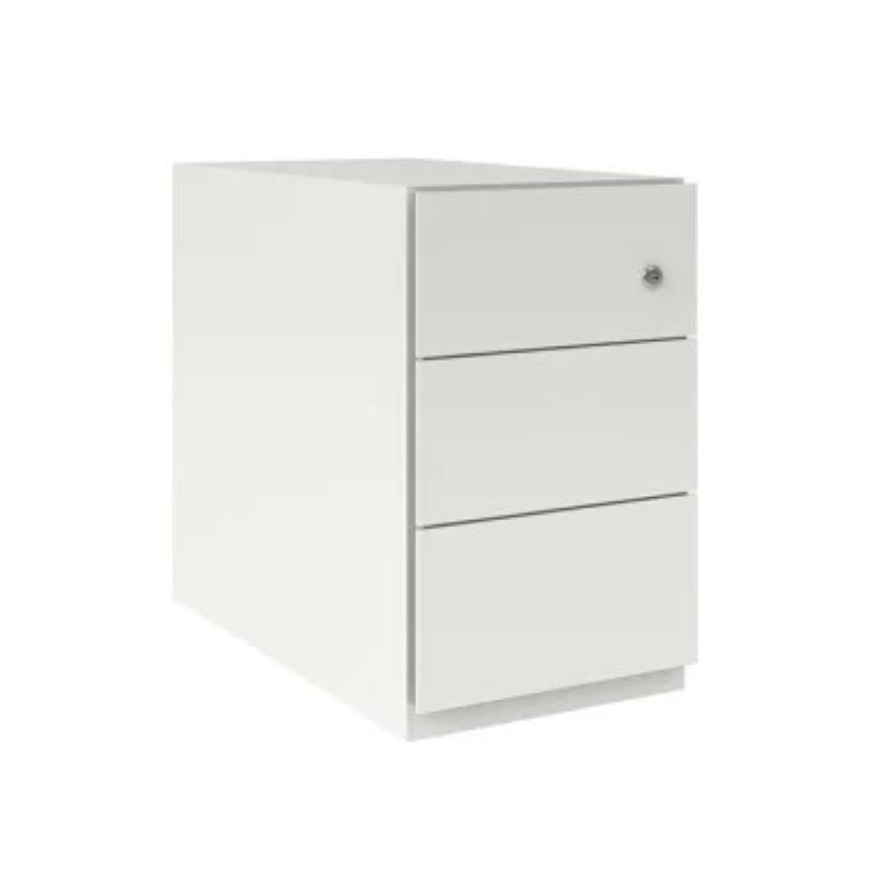 Cajonera Note Bisley 3 Cajones Plano Móvil 49,5h Blanco_0