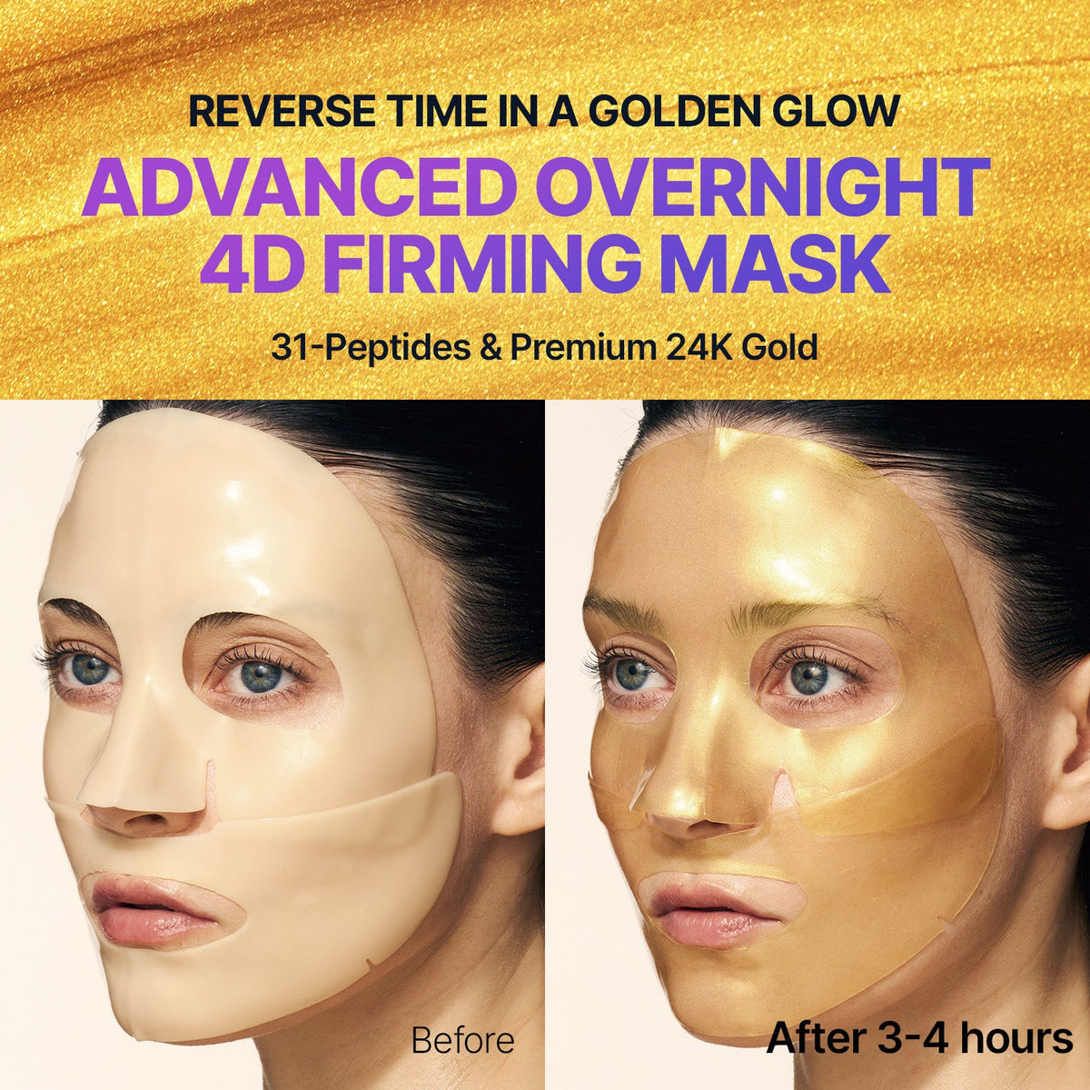 Silk Peptide EGF Gold Mask Sungboon Editor 4 uds