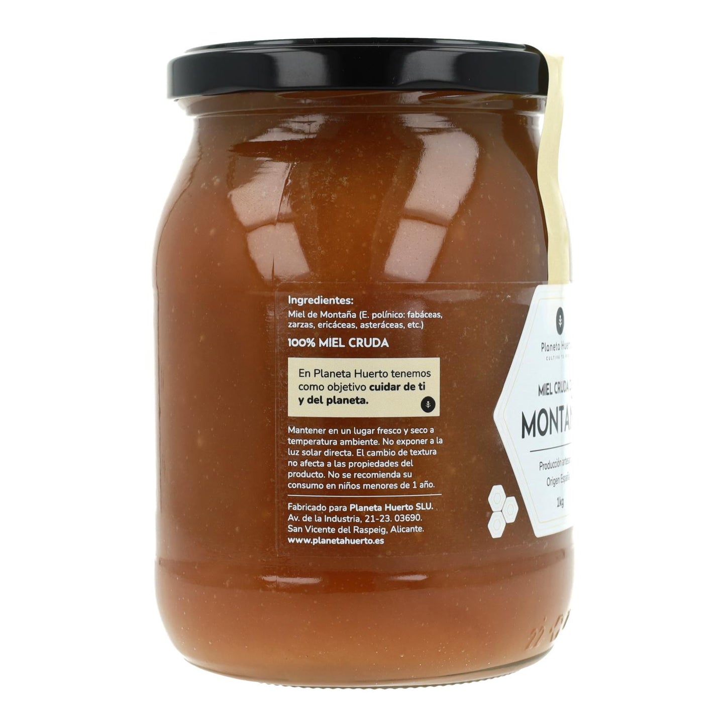 Mel Cru da Montanha Planeta Huerto 1 Kg