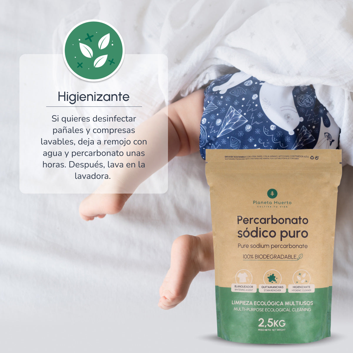 Planeta Huerto Percarbonato de Sódio 2,5 kg