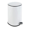 Papeleira com pedal Wenko Easy-Close 5L branca