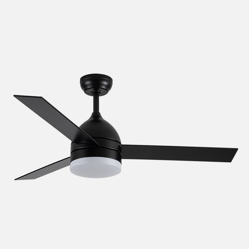 Ventilador Dc Legio 26w Negro 3aspas Negro/roble 107d 2950lm 3000-4000-6000k Remoto+memoria+temporizador_3