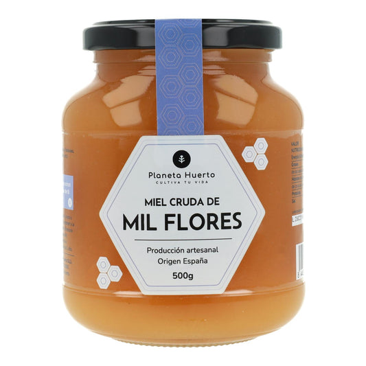 Mel Cru Mil Flores Planeta Huerto 500 gr