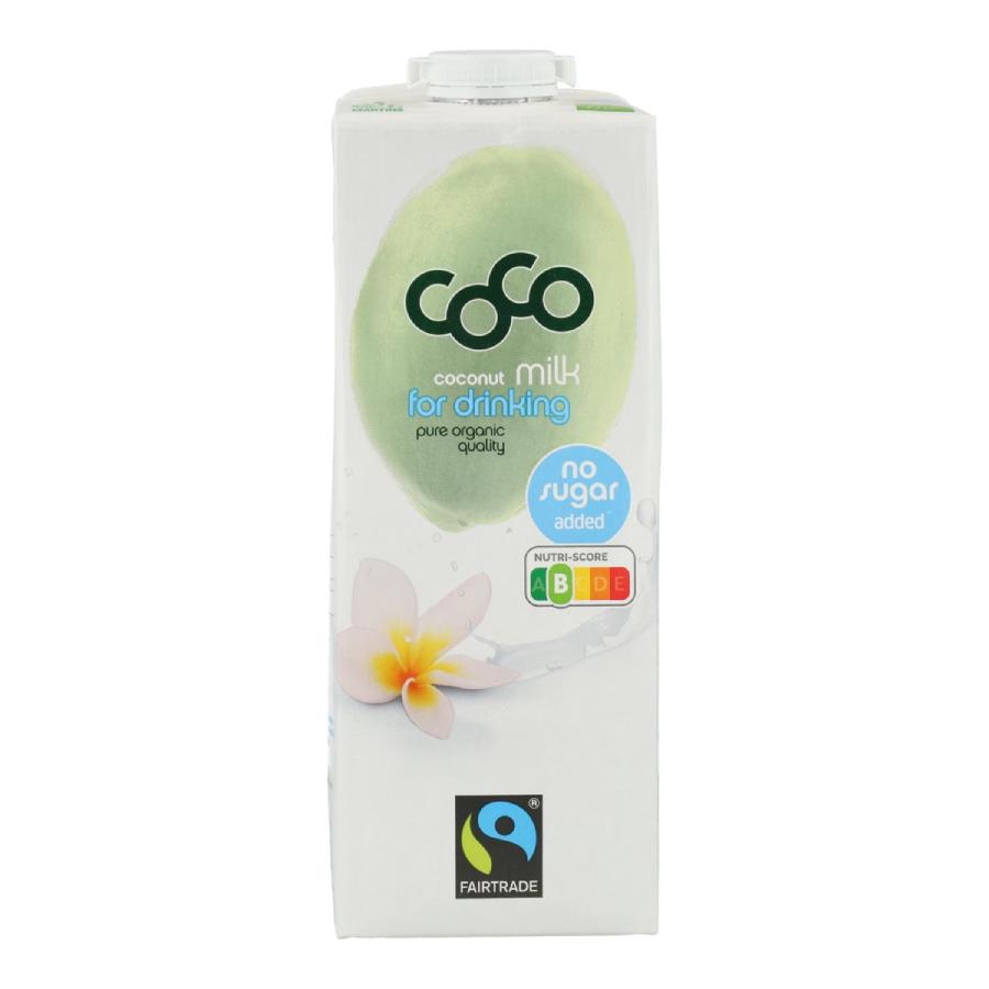 Leite de coco biológico Dr. Martins 2% de gordura 1L