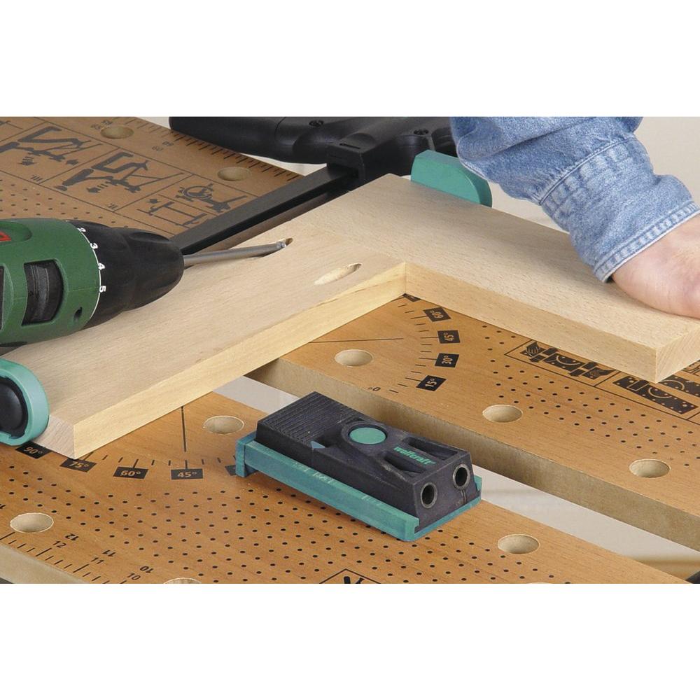 Kit de montagem de gabarito secreto Wolfcraft 4642000