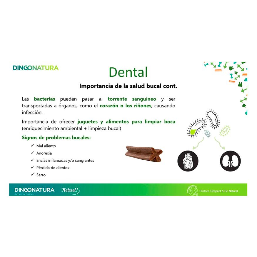Moments Dog Dental Mini Médio 500 g Snacks dentários para cães