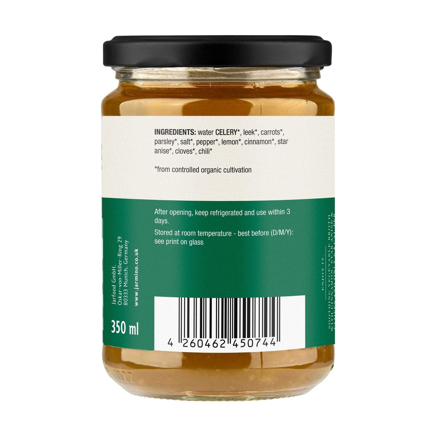 Caldo de Legumes Jarmino Keto Calm 350ml