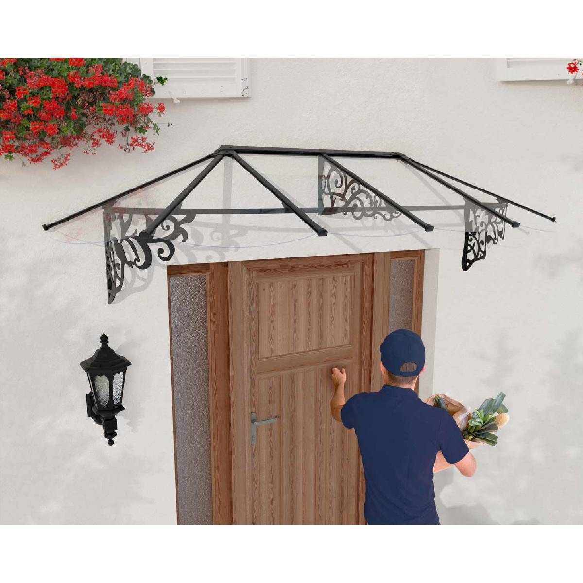 Canopy de porta Lírio 88x268 cm Canopia